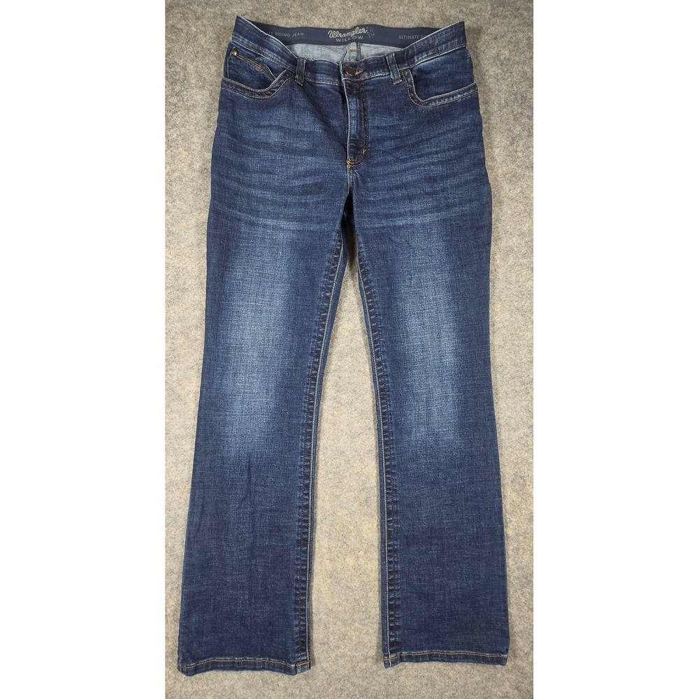 Wrangler Willow Ultimate Riding Jean Dark Wash Bootcut Denim 15x34 WRW60LE